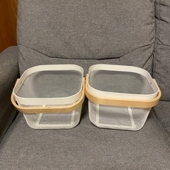 IKEA リーサトルプ 白2個
