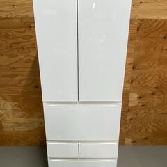 TOSHIBA　東芝　ノンフロン冷凍冷蔵庫　形名：GR‐V460FH(EW)　2023年製品　グランホワイト　462L　フレンチドア　6ドア　11429C