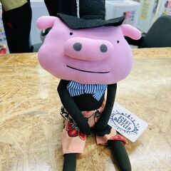 Bobby Dazzler｜ボビーダズラー ブタ（黒ハット・蝶ネ...