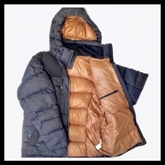 美品　海外限定　THE NORTH FACE ダウン M 黒【送料無料】の画像