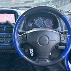 スバル プレオ RSリミテッドⅡ★支払い総額17.8万円★スーパーチャージャー 4WD 車検2年付きコミコミ 社外マフラー パドルシフトでとても楽しく走れます！！の画像