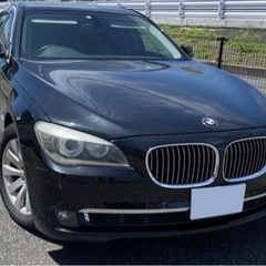 BMW 740i F01 2011年式 ブラック 黒革 サンルー...
