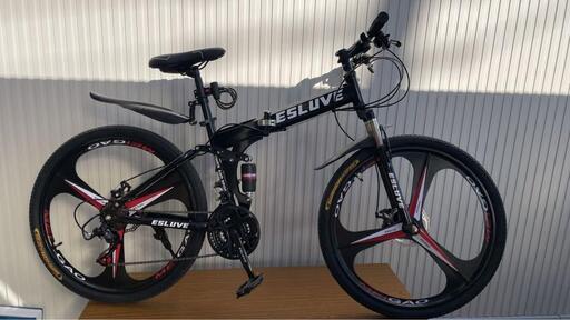 Esluveマウンテンバイク 26インチ 21段変速 MTB 自転車