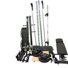  IROTEC スミスマシンWOT セミプロフェッショナルスミスマシン バーベルシャフト/プレート付の画像