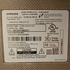 お値下げ交渉可【SAMSUNG】50インチ⭐︎スマートテレビの画像