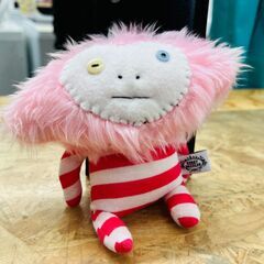 Bobby Dazzler｜ボビーダズラー チャーム サル？（お顔フワフワ・ボーダー）の画像