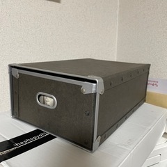 廃版無印良品硬質パルプケース2ケ