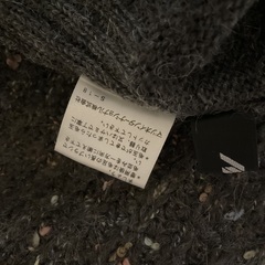 ウール混タートルセーターの画像