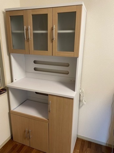 【美品】食器棚　お渡し期限1月31日まで