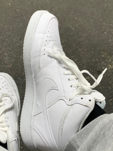 NIKE ナイキ COURT VISION MID NN コート　ビジョン　MID　NN　MDN3577 100WHITE/WHITE