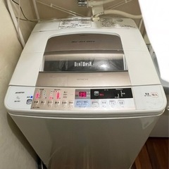 お譲り先決定【日立】洗濯機 9kg BW-9SV 大容量 ビートウォッシュ HITACHI 洗濯乾燥機 2013年製