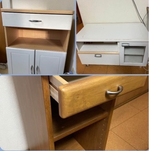 収納棚3点お付けします！