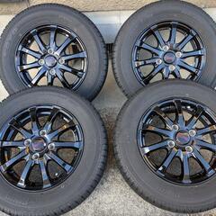 スタッドレスタイヤ&アルミホイール４本セット145/80 R13