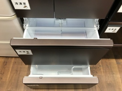 MITSUBISHI 6ドア冷蔵庫 602L 2022年製
