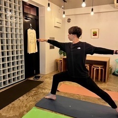 コーヒー屋さんでヨガレッスン☕️の画像
