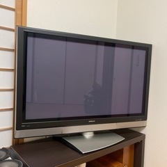 42vプラズマテレビ！ゲームや映画に