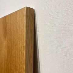 【新品未使用】デスク天板 ホワイトオーク 無垢板 幅160cm 奥行80cmの画像