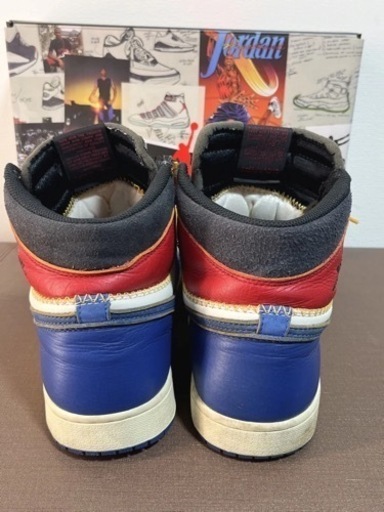 ナイキ NIKE × ユニオン UNION ■ 【 AIR JORDAN 1 HIGH OG NRG Storm Blue Varsi