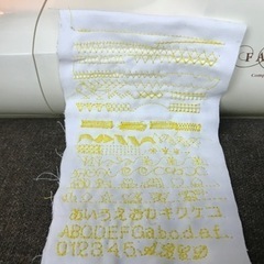 (売れました)★カラー液晶★文字模様★自動糸切り★SINGER CPミシンFAIRYLAND9800DX ★整備品