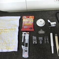(売れました)★カラー液晶★文字模様★自動糸切り★SINGER CPミシンFAIRYLAND9800DX ★整備品