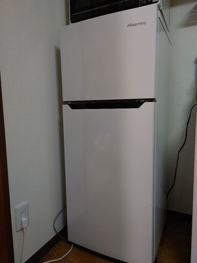 中古冷蔵庫（Hisense製）