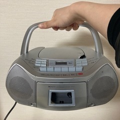 家電 オーディオ CDラジカセの画像