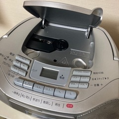家電 オーディオ CDラジカセの画像