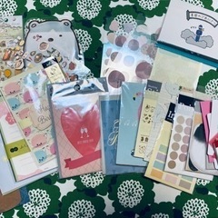 文房具、シール、付箋、ポチ袋の画像