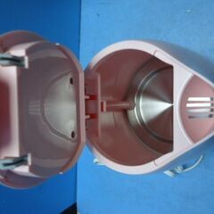 M140　ニトリ　電気ケトル　ピンク色の画像