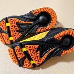 新品 ムーンスター Moonstar 16.0cm キッズ スニーカー イエローの画像