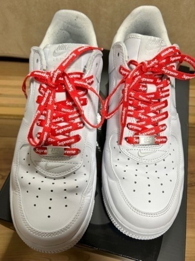 エアフォース1  シュプリームコラボ　26cm
