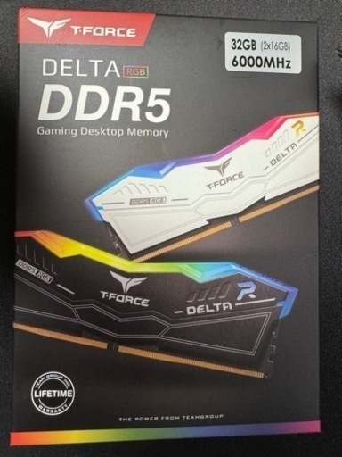 PCパーツ Team RGB DDR5 6000Mhz PC5-48000 32GB kit