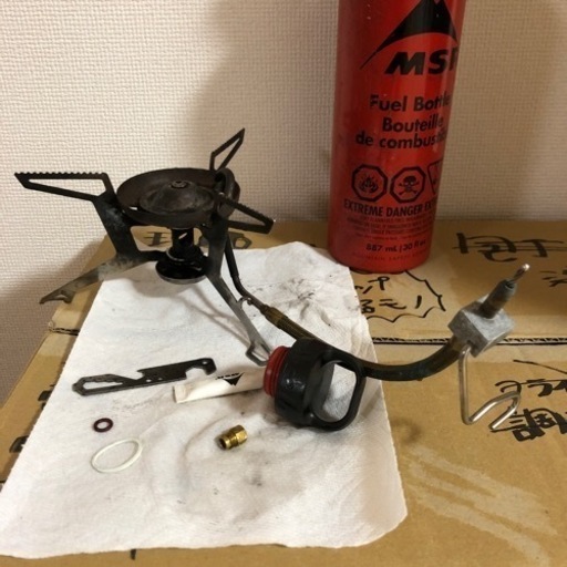 MSR キャンプ　バーナー　ウィスパーライト