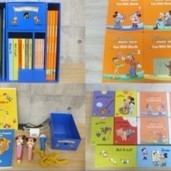 お値段ご相談ください！DWE ディズニーワールドイングリッシュ 英語システム 子ども用 教材 現状品 2016年購入品 WORLD FAMILY ワールドファミリーの画像