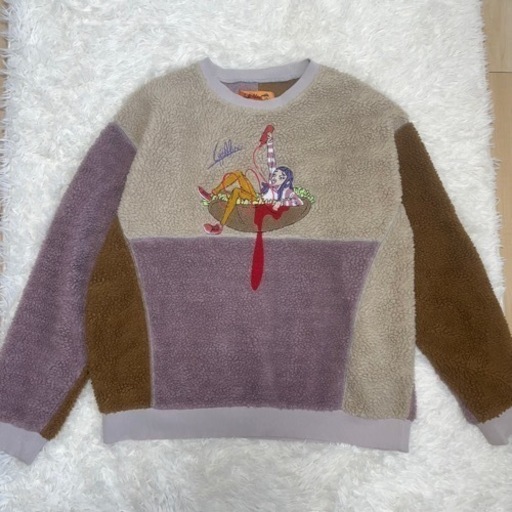 希少✨Left Alone トレーナー　ボア　スウェット レフトアローン XL