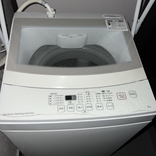 洗濯機 6kg NTR60 (2019年製)