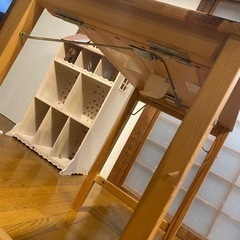 長崎　伊良林　折りたたみテーブル　の画像
