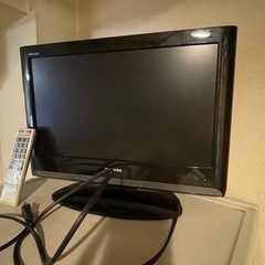 テレビ差し上げます　TOSHIBA REGZA 19インチ