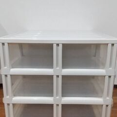 衣類収納（３段×２）の画像