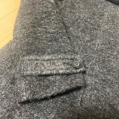 モヘア混合　ショートコート　中古品の画像