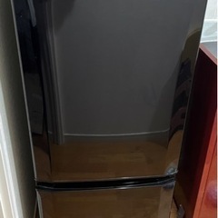2ドア冷蔵庫 146L　三菱　MR-P15EY-B　2015年製