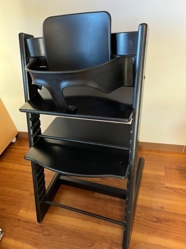 STOKKE ストッケ　TrippTrappトリップトラップ　黒　used