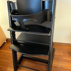 STOKKE ストッケ TrippTrappトリップトラップ 黒 used