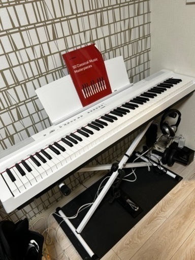 YAMAHA 電子ピアノセット　P125