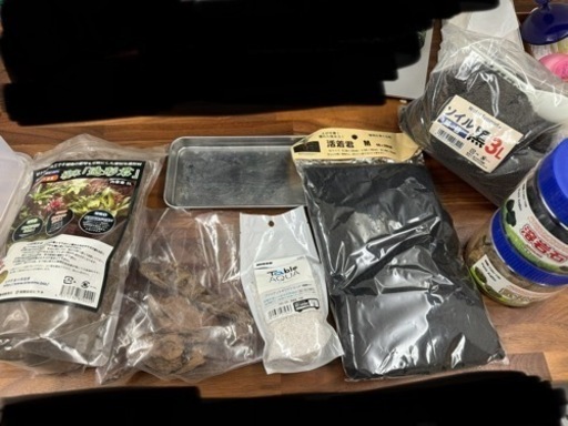パルダリウム　水草と付属品