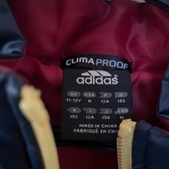 adidas ジャンパー　150 超美品　暖かいですの画像