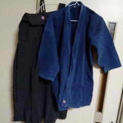 剣道の道具一式かなり使い込んだ状態の画像