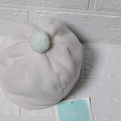 新品！　bebe べべ　ベビー用帽子　(44cm〜46cm)の画像