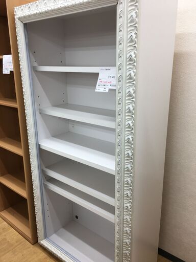 ★ジモティ割あり★  アンティーク調家具  W90×D43×H183 クリーニング済み SJ4782