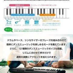 [28日まで受付・お渡し] CASIO 電子ピアノCT-S200 WE  61鍵盤　5点セットの画像